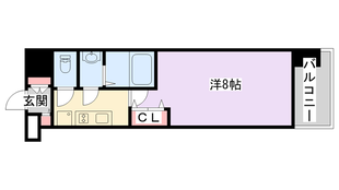 ラグゼナ門真の物件間取画像